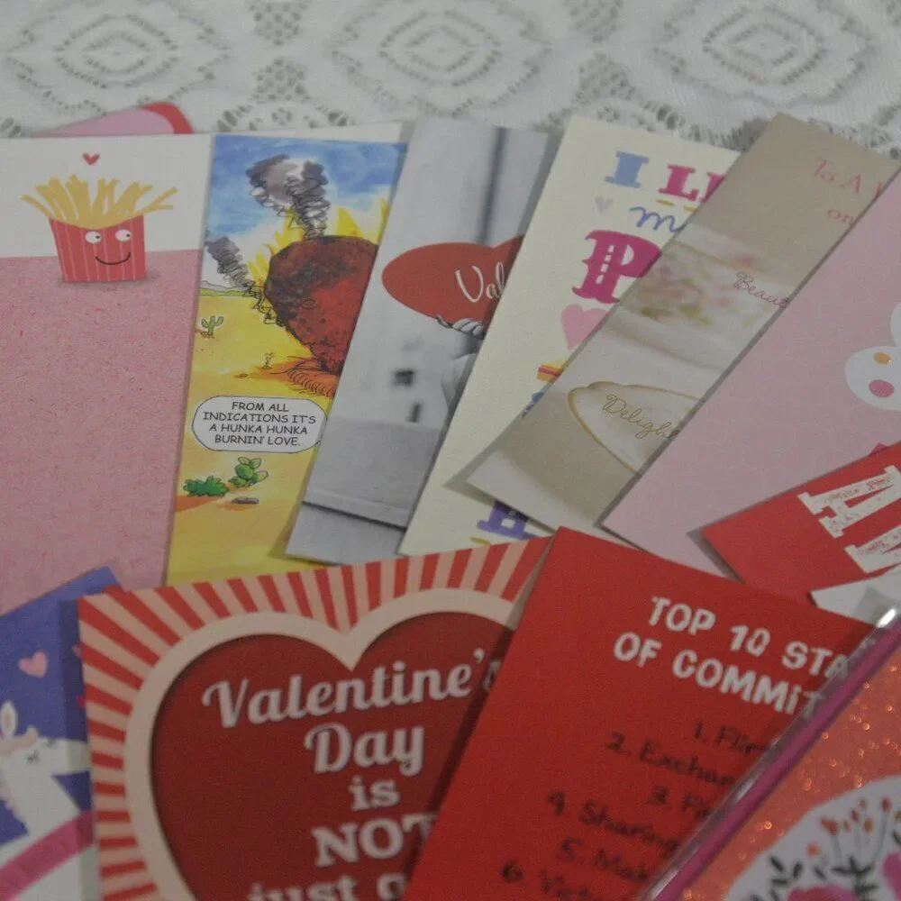 Valentines Day Cards 15 Various New with Envelopes
